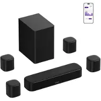 Ultimea Aura A40 Pro 7.1 Surround Sound Systeem, Soundbar voor televisietoestellen