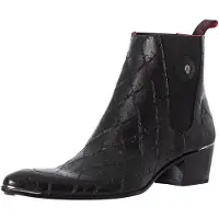 Jeffery west Chelsea-Laarzen Van Schedelleer, Zwart