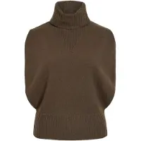 ROUGE EDIT Col Gebreid Gilet S EU dames