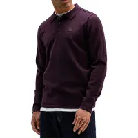 Butcher of Blue Poloshirt paars gebreid