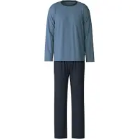 Calida Pyjama lang blauw / donkerblauw