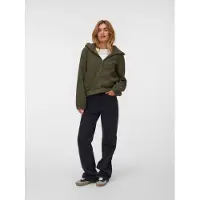 Vero Moda Fleece jas 'VMFlash' groen