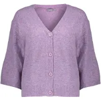 Geisha Cardigan V-neck 3/4 Sleeves Lilac Size: XS | Sweaters Outlet | Dames | Paars