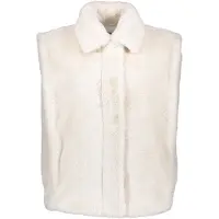 Geisha Bodywarmer Fake Fur Off-white Maat: M | Gilets Outlet | Dames | Wit