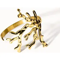Purelei Coral Cove Armreif Gold Maat: M | Armbanden Outlet | Dames | Goud