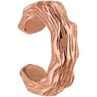 Purelei Brushed Earcuff Rosegold Maat: OS | Oorbellen Outlet | Dames | Roze