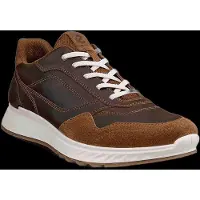 Ecco 835454 51055 Sneakers Bruin Nubuck en Suede Heren - Bruin - 44
