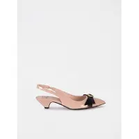 Moschino Patent Leather Slingbacks Pink Size: 39 | Pumps Outlet | Dames | Roze