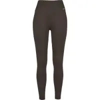 Aim'n Dames Broeken Ribbed Seamless Tights - Bruin - Maat S
