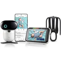 Motorola Babyfoon PIP1710 Connect smart AI videomonitor 5" stargrip wit