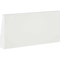 vidaXL Keermuur 4 st 40 x 12 x 40 cm Staal Wit