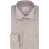 Eton Classic Fit overhemd grijs geprint
