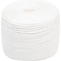 vidaXL Multifunctioneel touw 8 mm 100 m Wit PP 420 kg Max. belasting