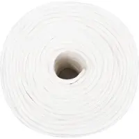 vidaXL Multifunctioneel touw 6 mm 100 m Wit PP 240 kg Max. belasting