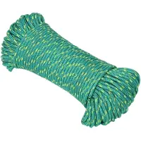 vidaXL Multifunctioneel touw 5 mm 500 m Groen PP 150 kg Max. belasting