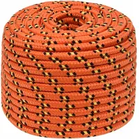 vidaXL Multifunctioneel touw 12 mm 25 m Oranje PP