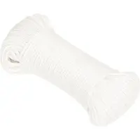 vidaXL Multifunctioneel touw 3 mm 250 m Wit PP 67,5 kg Max. belasting