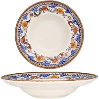 Bonna Pastabord retro floral porselein 27 cm (450cc) set van 2