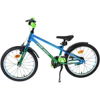 Volare Chrome Kinderfiets - Jongens - 18 inch - Blauw Groen