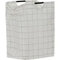 House Doctor - Laundry Bag HDSquares - White