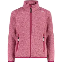 CMP - Girl's Jacket Jacquard Knitted - Fleecevest 164, roze