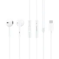 Huawei CM33 In Ear headset B-grade (nieuwstaat, beschadigde/ontbrekende verpakking) Kabel Wit Volumeregeling Mobiele telefoon