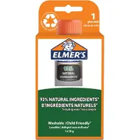 ELMER'S pure lijmstiften | 93% natuurlijke ingrediënten | 100% hergebruikt plastic | Geweldig voor knutselen en op school | Uitwasbaar en kindvriendelijk | 40 g | 1 stuk