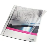 Leitz Premium Showtas met Klep - A4 - 30% Pre-consumer Gerecycled Plastic - 13 mm - 50 stuks - Transparant