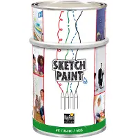 Magpaint WhiteboardVerf Wit 0,5 L Mat