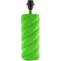 Housevitamin Tafel lamp - Keramiek - Neon groen - E27 - 12x12x28 cm