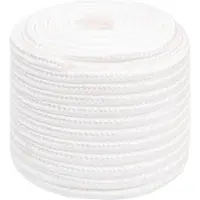 vidaXL Multifunctioneel touw 16 mm 50 m Wit PP 1560 kg Max. belasting