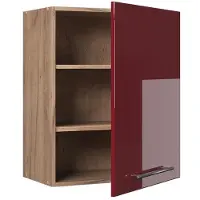 Vicco Hangkast Fame-Line, Bordeauxrode hoogglans, 60 cm
