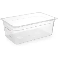 Hendi HACCP-gecertificeerde polypropyleen container GN 1/1 hoogte 65 mm - 880036