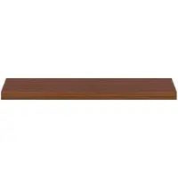 vidaXL Trap Tread 2 st 90 x 25 x 2 cm Donkerbruin Massief Eikenhout