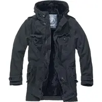 Brandit Winterjas - Parka - S tot 7XL - voor Mannen - zwart - Maat 7XL