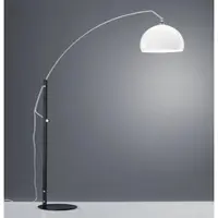HELESTRA Booglamp - vloerlamp Doro, zwart, Woon-/ Eetkamer, metaal, Modern, booglamp