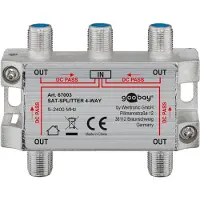 Goobay SAT Distributor, 4-way