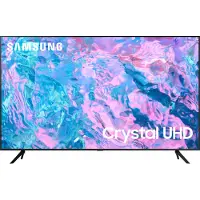 Samsung HG55CU700EU - Classe de diagonale 55" HCU7000 Series TV LCD rétro-éclairée par LED - Crystal UHD - hôtel / hospitalité - Tizen OS - 4K UHD (2160p) 3840 x 2160 - HDR - noir
