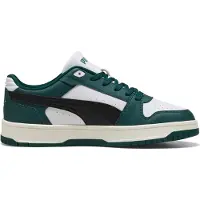 Puma Rebound Slam Lo Sneakers Uniseks, Groen/Zwart/Wit, Maat 41
