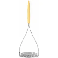 Brabantia Tasty+ Stamper Vanilla Yellow Pureestamper plus lepel