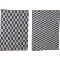 Mette Ditmer Mini-Max keukendoek 2-pack Grijs (grijs), 50x70 cm