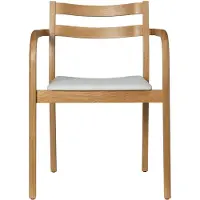 Ferm Living Boda Eetkamerstoel met Armleuningen Staple