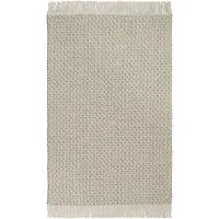Ferm Living Udo vloerkleed Off-white-black, 200x300 cm