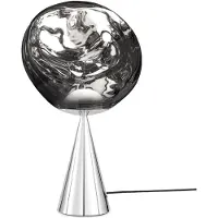 Tom Dixon Melt Fat Cone Tafellamp Silver | Silver