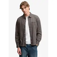 Superdry Overhemd marine / chocoladebruin