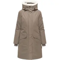 NAVAHOO dames winterparka Bibber-Beauty met teddyvoering