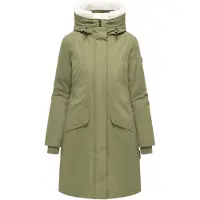 NAVAHOO Wintermantel 'Bibber-Beauty 14' olijfgroen