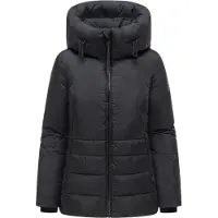 NAVAHOO Winterjas 'Waldengel XIV' zwart