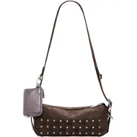 Desigual Schoudertas bruin / zilver