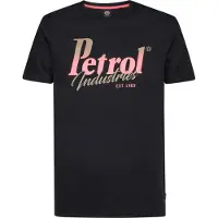 Petrol Industries Shirt pink / zwart